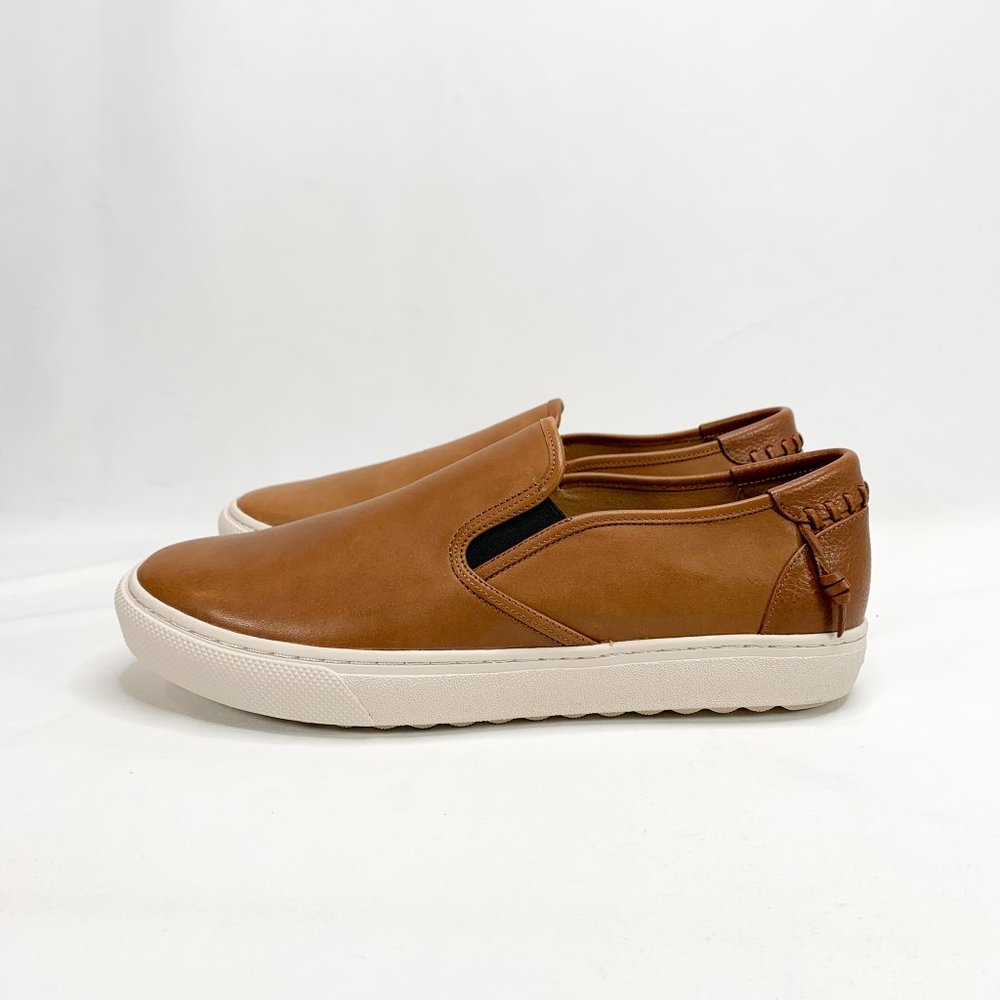 COACH C115 Slip On Sneaker Saddle Brown 10.5 D NEW - Picture 4 of 8